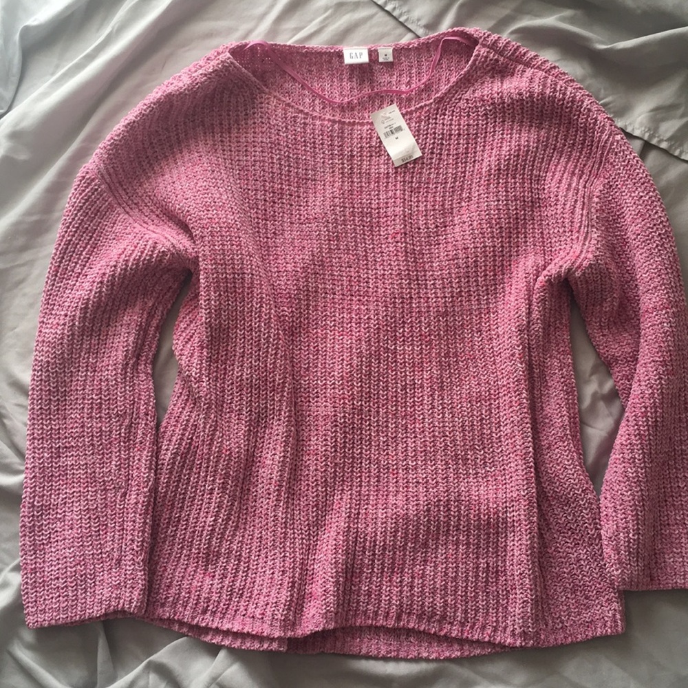 NWT GAP Beautiful Pink Warm Knit Sweater